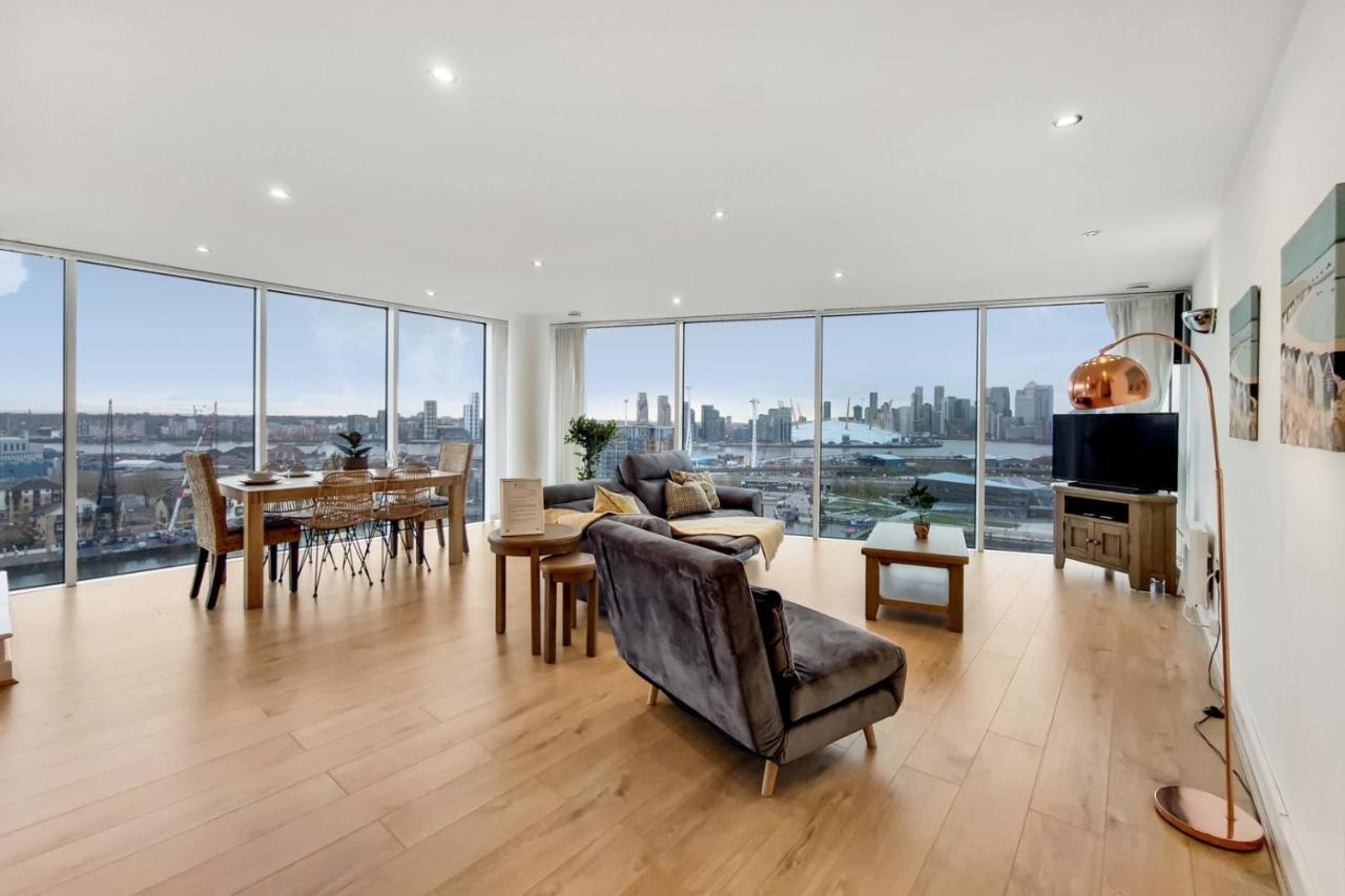 Deluxe Two Bed Apartment With River & City View Λονδίνο Εξωτερικό φωτογραφία