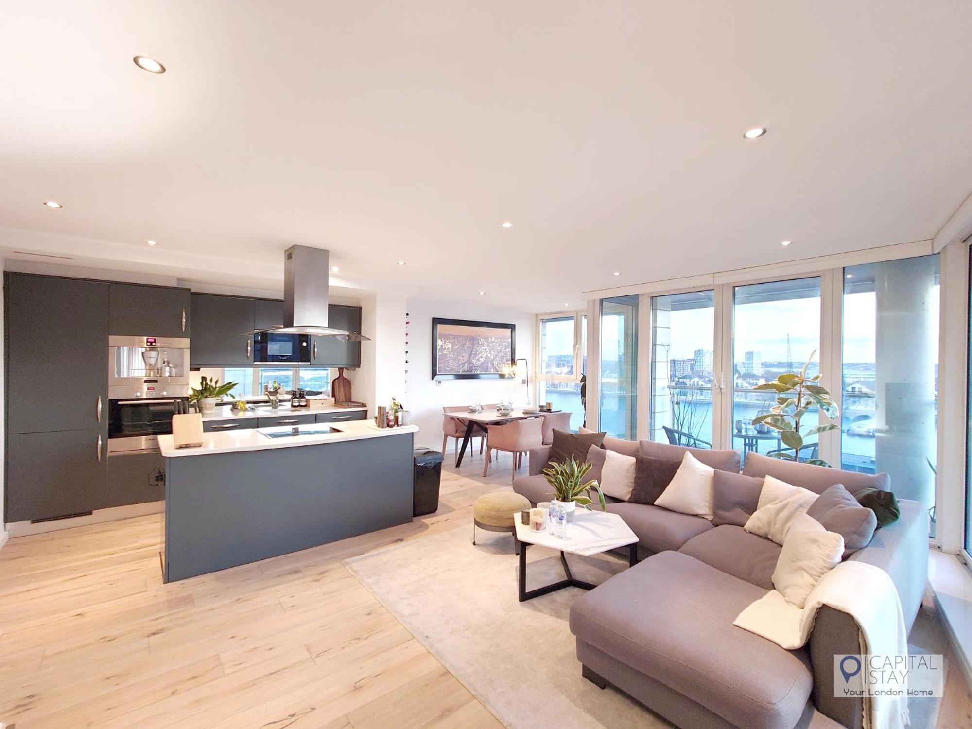 Deluxe Two Bed Apartment With River & City View Λονδίνο Εξωτερικό φωτογραφία
