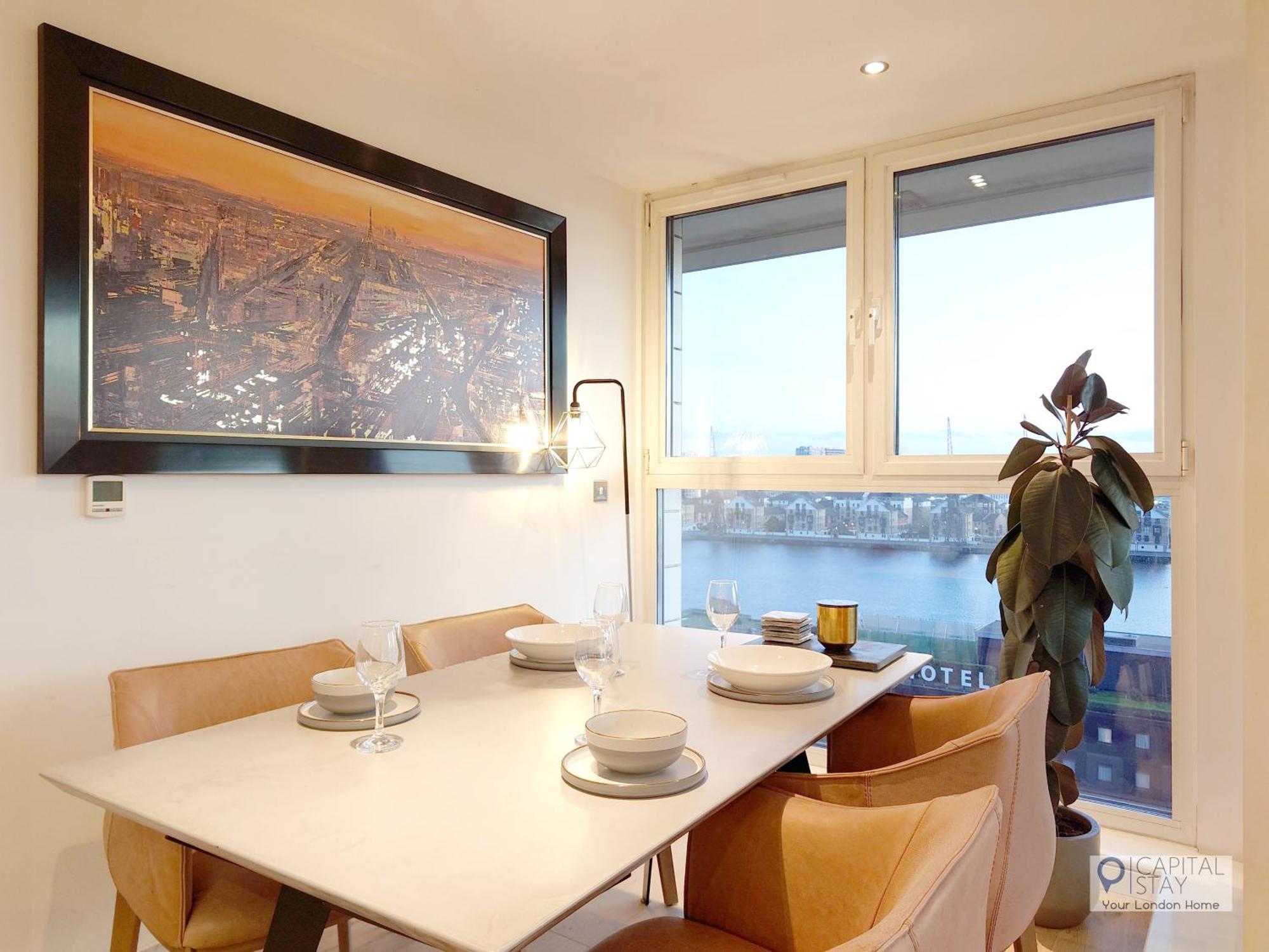 Deluxe Two Bed Apartment With River & City View Λονδίνο Εξωτερικό φωτογραφία