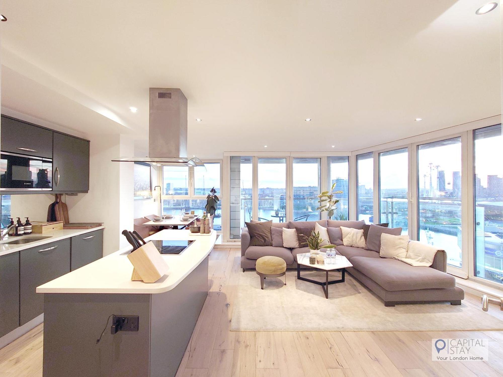 Deluxe Two Bed Apartment With River & City View Λονδίνο Εξωτερικό φωτογραφία