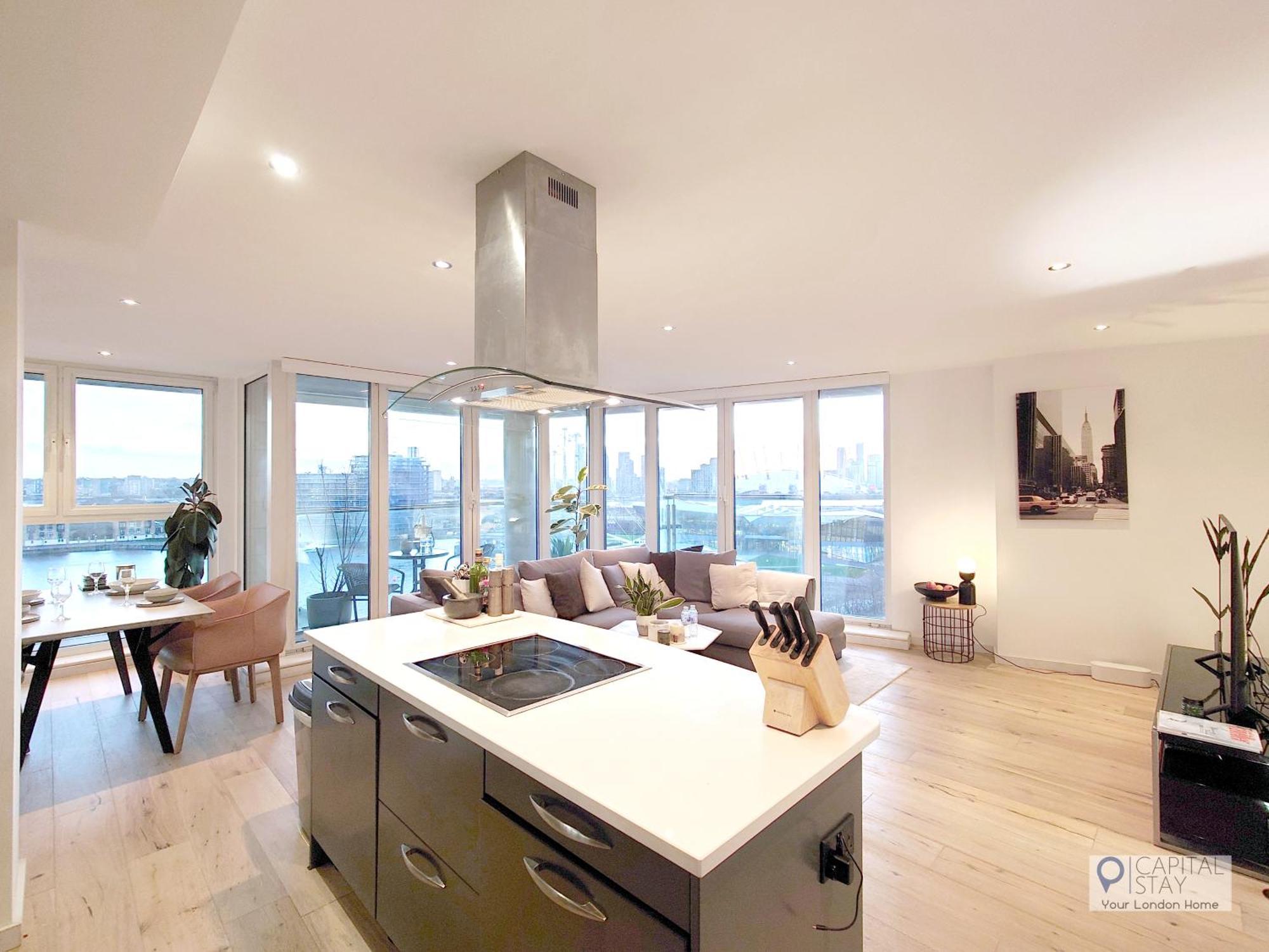 Deluxe Two Bed Apartment With River & City View Λονδίνο Εξωτερικό φωτογραφία